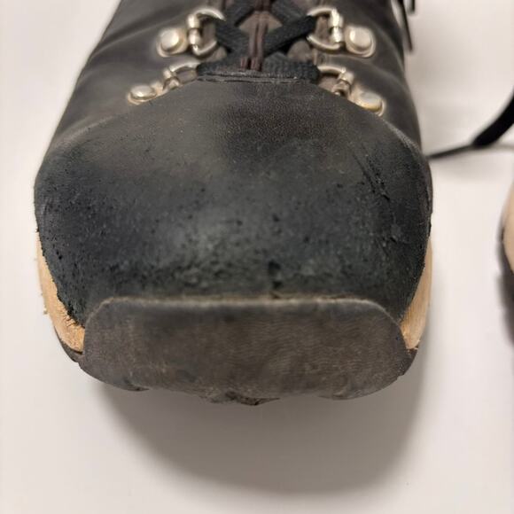 Danner Mountain 600 Sz 11.5 US 4.5" Black Leather Boots Vibram Anti-Slip Soles - Picture 11 of 11